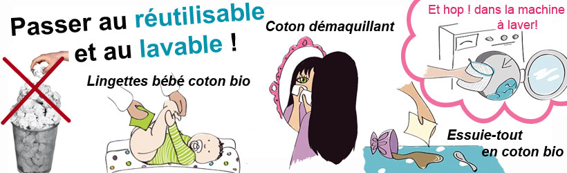 Produits lavables et reutilisables Produits lavables et reutilisables